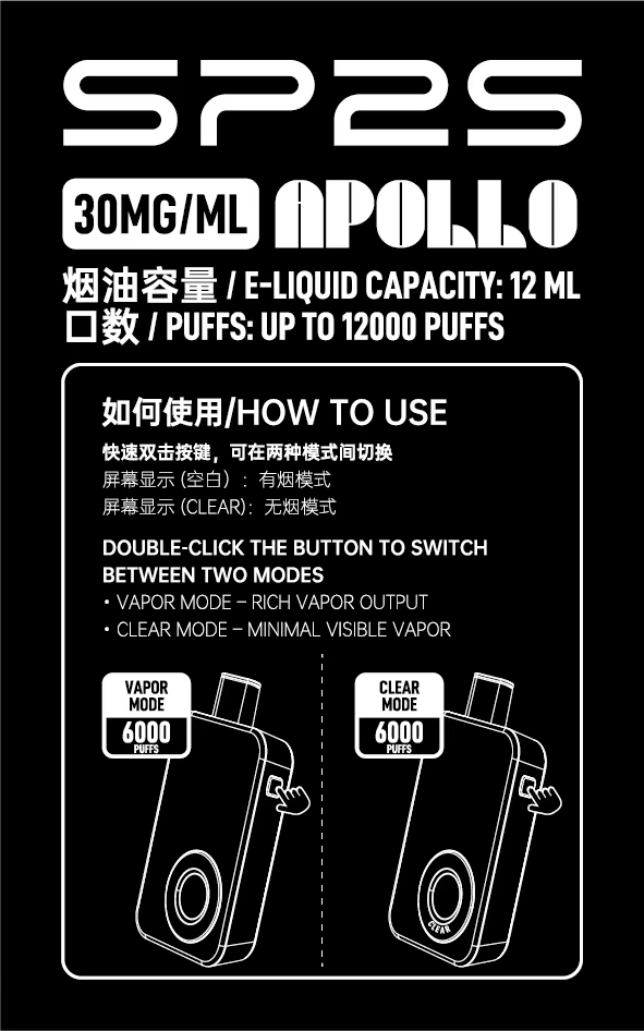 SP2SApollo120002 LANATOP 台灣電子煙商城 | 主機煙彈一次性霧化器專賣
